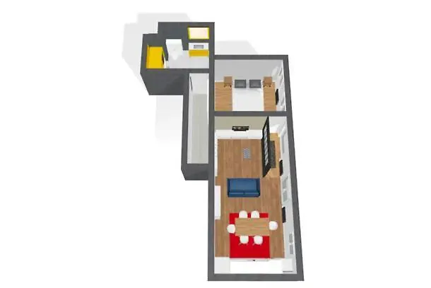 La Douce Nuit - Moderne - Elegant - Renove Appartement Parijs