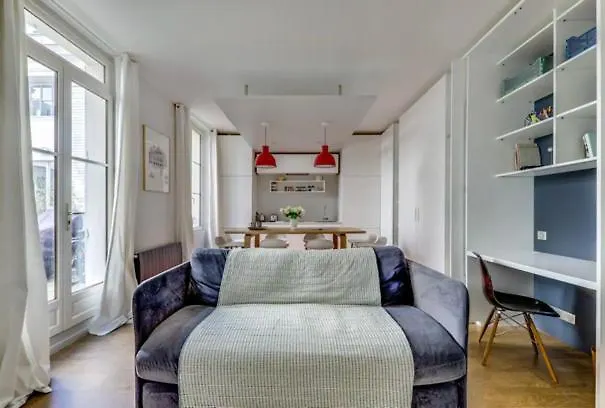 La Douce Nuit - Moderne - Elegant - Renove Appartement Parijs